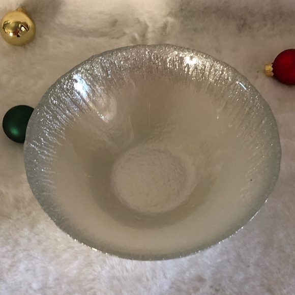 Silver Starburst AKCAM Turkish Glass Bowls - Picture 2 of 4